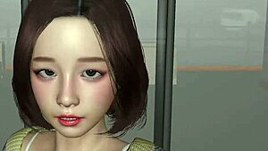 A perfect doll comes alive in this hentai 3D game adventure