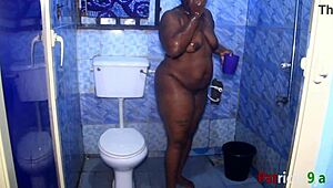 Bbw Patricia 9ja gets wild in hardcore shower sex with Softkind.