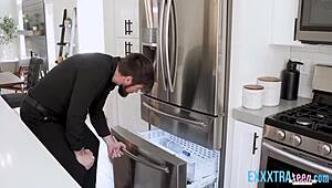 Steampunk Teen Stevie Moon FUCKS Chris Epic HARD!