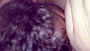 Enjoying a tasty blowjob in the shower, climaxing three times