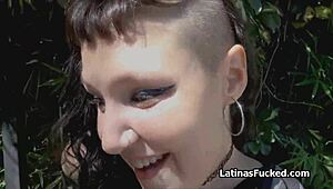 Pov Pounding Of Tattooed Latina Amateur Teen For Cash In Bikini