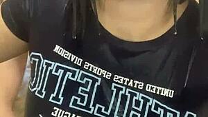 Young girl and her best friend have sex in the bathroom