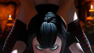 i can't believe mavis got drilled from behind in 3d