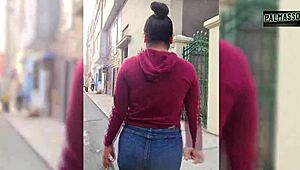 सड़क पर प्रेमी से मिली और मोटल ले गई सेक्स के लिए, खुशी दर्द में चिल्लाती हुई जैसे उसने मेरी बाल वाली चूत चोदी और हम साथ ऑर्गेज्म हुए