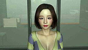 A perfect doll comes alive in this hentai 3D game adventure