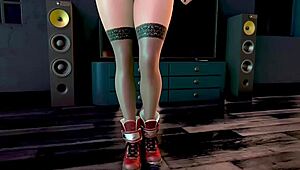 animation with suggestive cartoon vibes