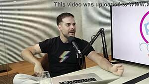 Marcos Goiano shams the bottom's shame of being passive in the wheel.