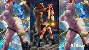 Stf Cammy in Wild 3D Hentai Compilation