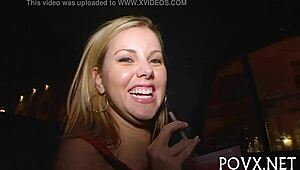 Nasty teen girl sucks and gets facial in pov.