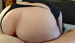 amateur mature milf enjoys pov fucking with her pussy and ass