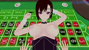 i have intense sex with shizuka mikazuki and beatrix amerhauser in bunny outfits - zom 100 hentai