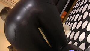 hey, watch this russian beauty ride an old man's cock