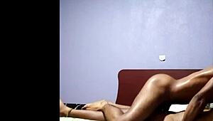 Congolese Big Ass Hooker Licks Fat Black Cock Slow