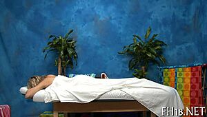 intense massage turns into wild sex