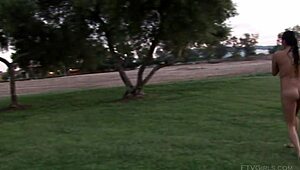 alexa loren nude outdoor sex with pussy and ass exposed