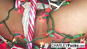 Charley Chase Gets Christmas Cock!