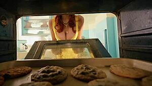 Brandi, the milfy ski instructor, tricks young stud! 😍