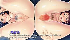 Neighbor cumming for wives in anime hentai sex scenes