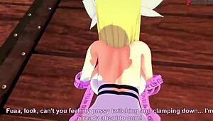 Angelwoman Evolves To Get Fucked In POV Digimon Fantasy Scene.