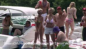 Innocent Teens Turn Into Public Pussy Licking Sluts on Boat