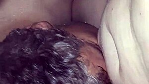 Enjoying a tasty blowjob in the shower, climaxing three times