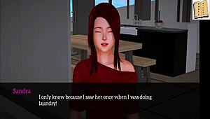 My New Family 75: Redhead Milf's Big Tits And Ass In Bold Action.