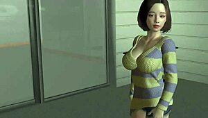 A perfect doll comes alive in this hentai 3D game adventure