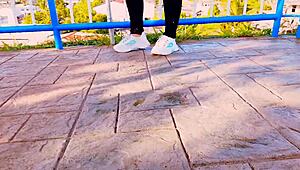 Latina Milf Meets Guy In Park For Public Doggystyle Without Condom