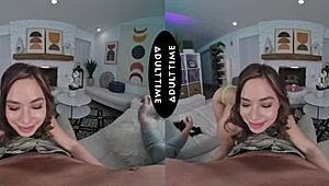 I relished Kyle Mason grabbin' my tits befor ridin' his thick cock in POV