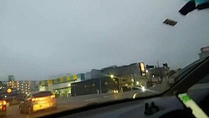 Married Driver Jerking Off for Friend