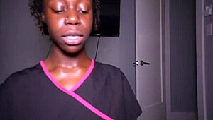 fucked my nurse so hard, couldn't resist her ass