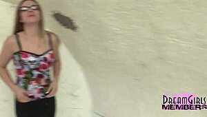 Nerdy Cutie Strips Down Naked in Ybor City for All to See