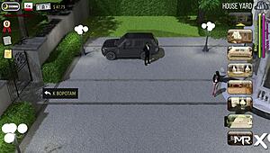 I-I show my brests in red suit, e1 72