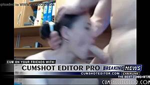 Why not deepthroat that fat cock like a submissive amateur?