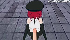 this compilation has five anime hentai 3d cartoons with explicit scenes. want to watch?