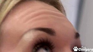 Holy Hell, British Cougars Cindy Behr and Paige Ashley Nail the Market Manager!