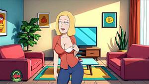 Beth Transforms into Sexbot in Wild Portal Porn Demoniums Hentai Game Ep 2