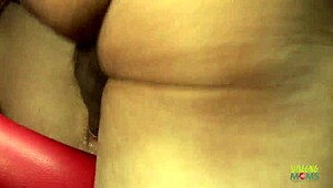 Blonde Milf Drilled Hard in Threesome with Double Creampie