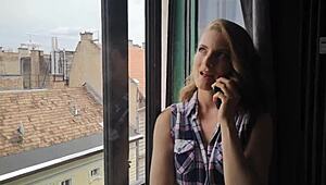 Damn, cucky, your cute wife Cayenne is all mine for sucking now!