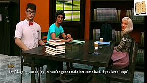 Explore the Chick Route in Being a DIK Hentai Adventure