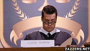 Milf Kristina Rose Takes Two Big Cocks