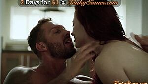 स्विंगर बीएफएफ के हसबैंड को चूसती और राइड करती है स्टेमी स्वैप सेशन में