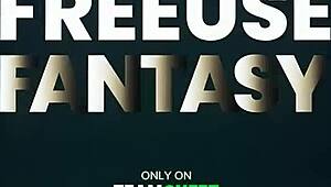 Sexy Venus Vixen Plays with Barbie and Ken Dolls While Masturbating.