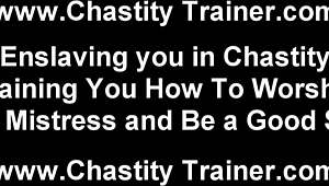 Your intense masturbation addiction ends with femdom bondage and toys in POV