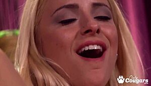 cameron canada gets her pussy licked and choked hard 😈