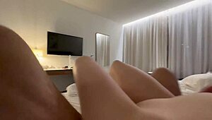 delivery guy with huge dick bangs juicy porn actress until cum spills inside