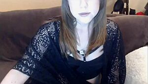 Suggestive-Neutral Webcam Cute Cam Smoker in Live Action