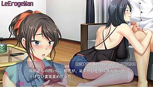 I-I can't believe this anime episode with Hiroto and the wife next door!