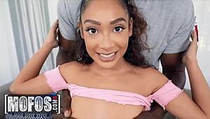 cute latina sarah lace has multiple orgasms riding jax slayhers big cock in missionary and doggy