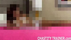 Your intense masturbation addiction ends with femdom bondage and toys in POV